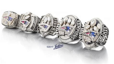 Patriots Presented with Super Bowl LI Championship Rings by Jostens