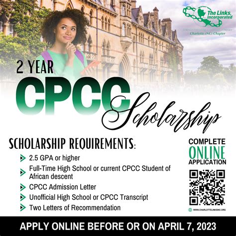 Scholarships — The Charlotte (NC) Chapter of The Links, Incorporated