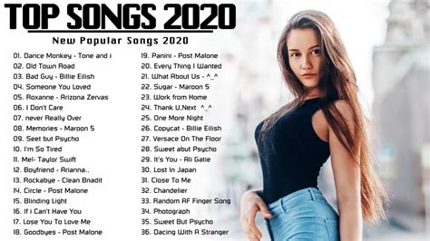 Pop Hits 2020 Top 40 Popular Songs Playlist 2020 Best English Music