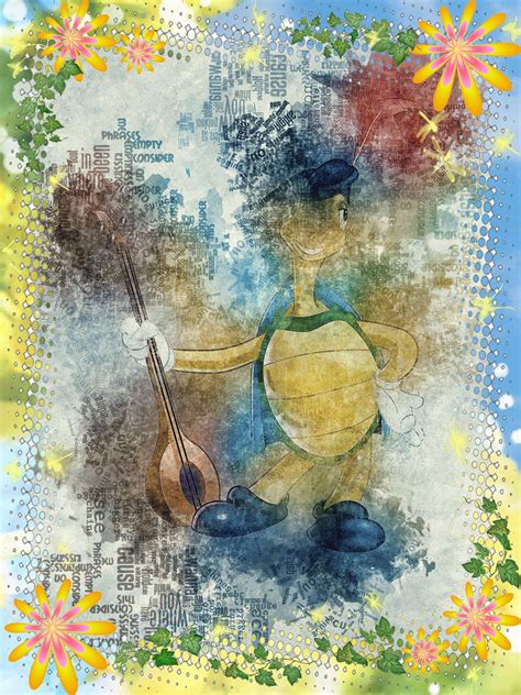 Disney, Turtle musician, The Three Musketeers, Troubadour, Art Print, Painting, Home Decor, Wall ...