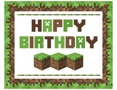 free printable minecraft clipart - Clipground