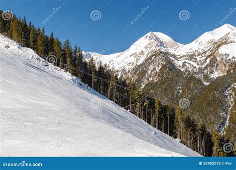 Mountain slope stock image. Image of cold, white, hill - 38952275