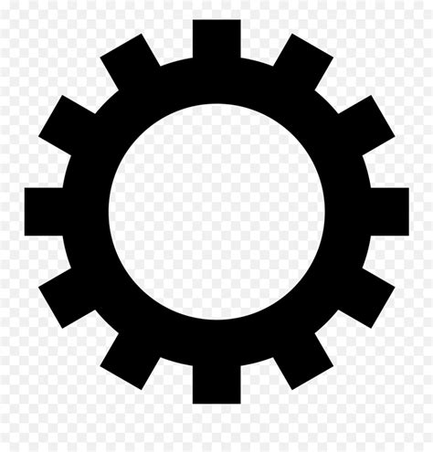 Gear Wheel Png U0026 Free Gear Wheelpng Transparent Images - Black Gear Symbol Emoji,Gear Emoji ...