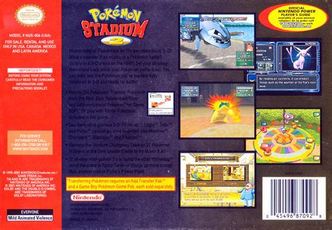 Pokémon Stadium 2 (Game) - Giant Bomb