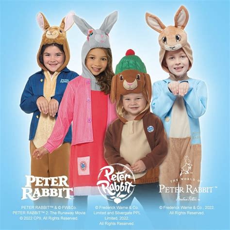 Peter Rabbit Animation Dressing Up Costume - Beatrix Potter Shop