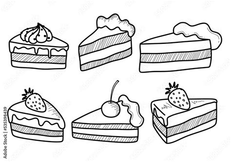 Cake Slice Drawing