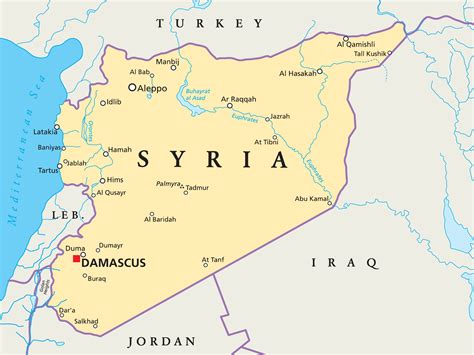 What is the Capital of Syria? | Mappr