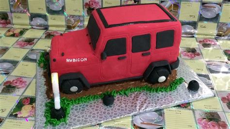 Jeep Rubicon Cake How to Make - YouTube