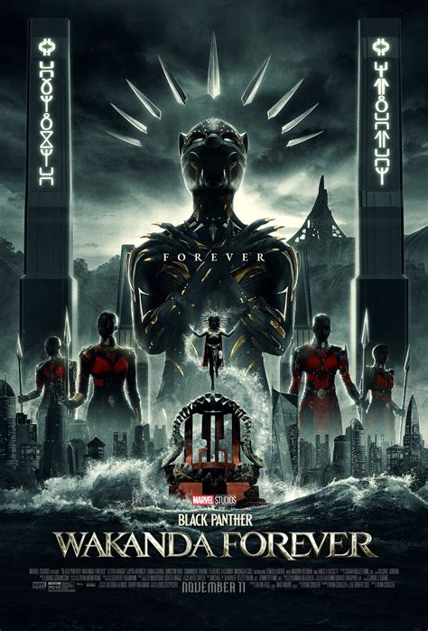 Wakanda Forever new poster by Matt Ferguson : r/marvelstudios