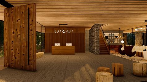 Glamping Concept Design | 3D Rendering on Behance