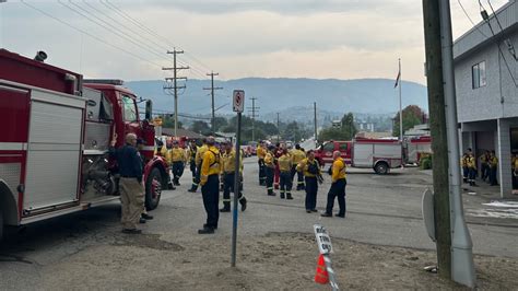 McDougall Creek wildfire: Okanagan crews respond to fire risk from ...