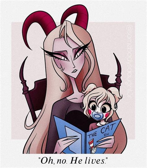 she/her/they/them on Instagram: “Best mother 💞 🎨©:@somebodysdaught3r🎨 #vivziepop #hazbinhotel # ...