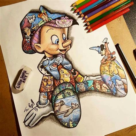 Pin by Piingy on Disney | Disney art drawings, Disney drawings, Disney ...