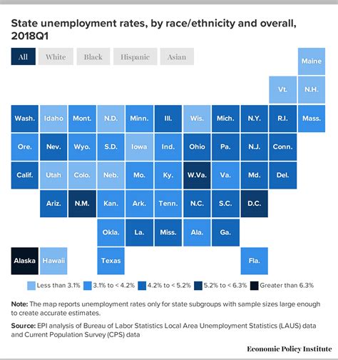 In 14 states and DC, the African American unemployment rate is at least ...