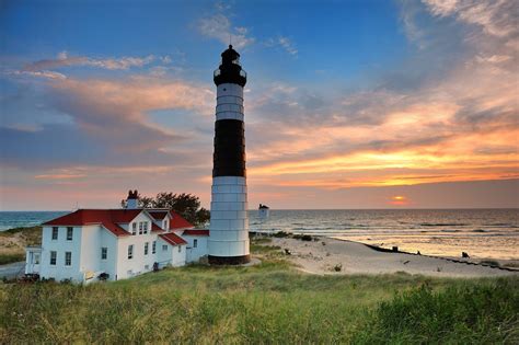 Big Sable Point Lighthouse - Ludington , Michigan by John McCormick on ...