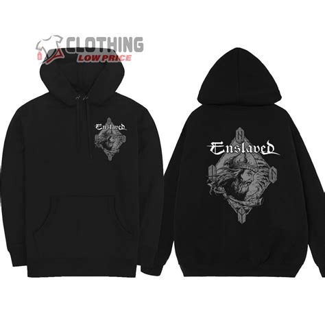 Enslaved Logo Tour 2024 Hoodie, Enslaved Band Tour 2024 Shirt, Enslaved ...