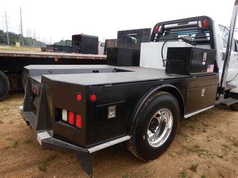 2009 FORD F750 Flatbed Truck