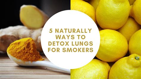 5 Naturally ways to detox lungs for smokers - YouTube