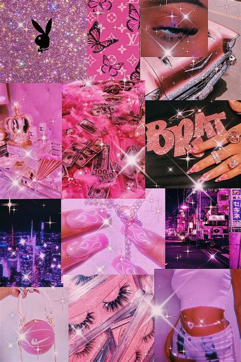 Baddie Aesthetic wallpaper | Pink wallpaper iphone, Iphone wallpaper girly, Pink wallpaper girly