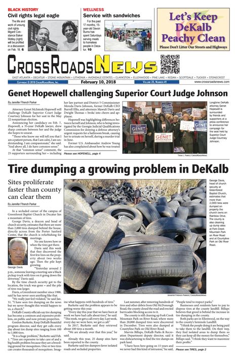 CrossRoadsNews, February 10, 2018 by CrossRoadsNews, Inc. - Issuu