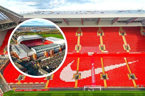 How Anfield Road Stand looks with ALL seats now installed – with ...