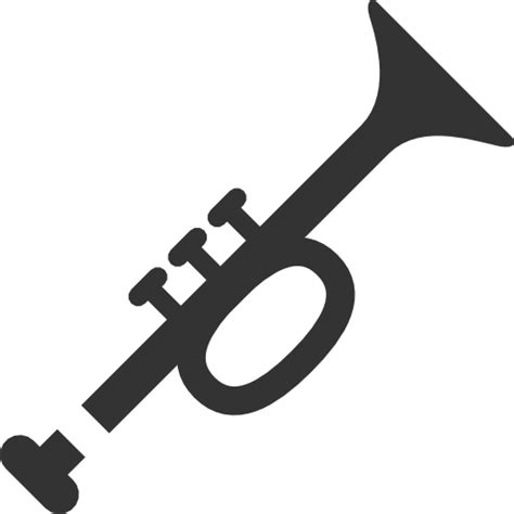 Herald trumpet music trompet - Download free icons