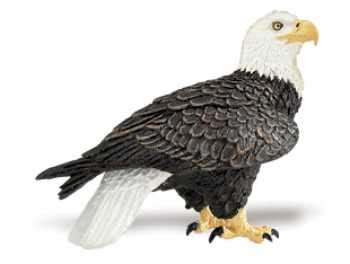 Bald Eagle Toy Miniature Sitting at Animal World®