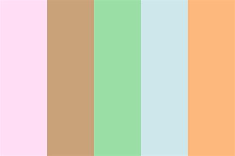 Shades Of Pastel Color Palette