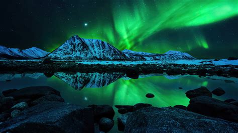 Northern Lights Aurora Borealis 4K HD Nature Wallpapers | HD Wallpapers ...