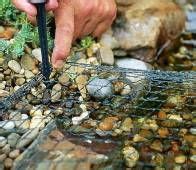 An Oase pond cover net will keep the leaves and other debris out of your pond during the Autumn ...