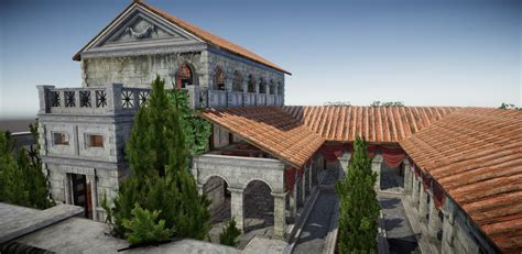 Roman Patrician House 3D model | CGTrader