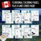 All About Canada: Provinces & Territories Worksheets Mapping & Coloring Pages