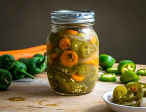 Taqueria Style Pickled Jalapenos and Carrots | Mexican Please