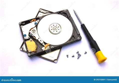 HDD and repair kit stock image. Image of erasing, electronics - 29215069