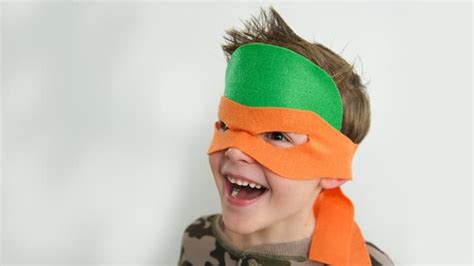 Ninja Turtle Eye Mask Pattern