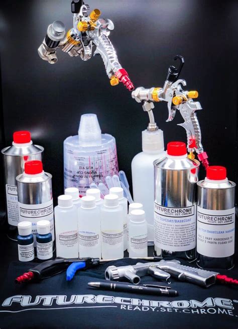 Spray Chrome Kit, Solution & Supplies, 240x Package | Future Chrome