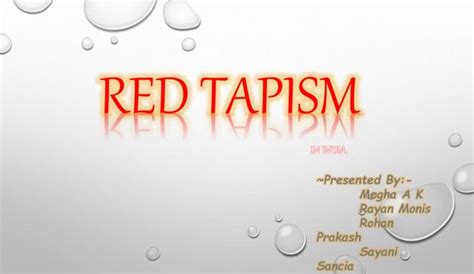 Red Tapism