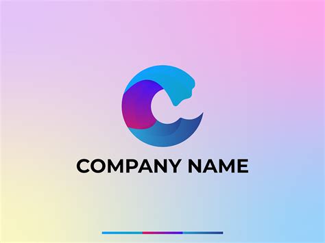 C modern letter logo design on Behance