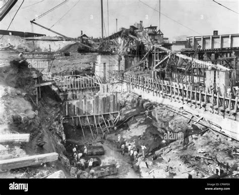 Panama Canal Construction, circa 1913 Stock Photo - Alamy