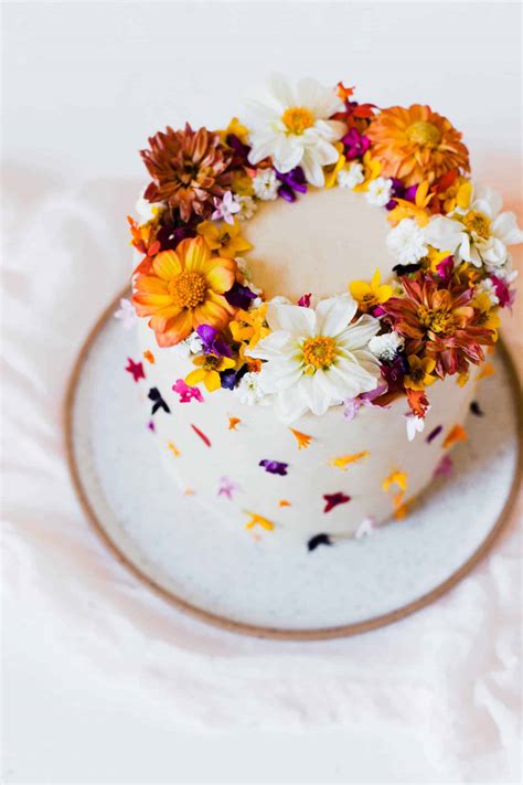 Tips for Using Edible Flowers on Cake - A Beautiful Mess