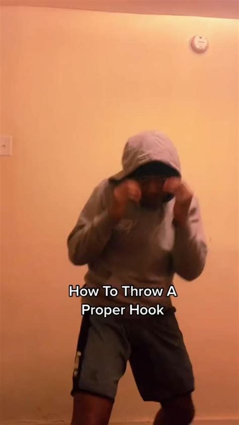 How to throw a hook punch | Boxing workout, Boxing workout beginner ...