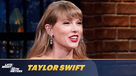 Taylor Swift Full Interview on Late Night with Seth Meyers - YouTube