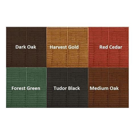 Fence Paint Colours Chart Uk | #The Expert