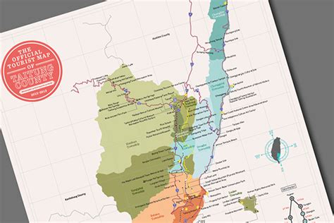 2012-2013 The Official Tourist Map of Taitung County. :: Behance