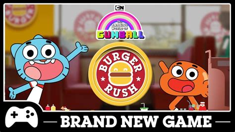 The Amazing World of Gumball: Burger Rush - New Hires At Joyful Burger (CN Games) - YouTube