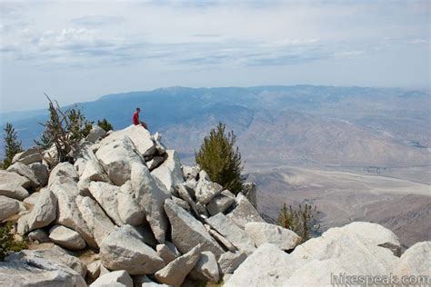 San Jacinto Peak via Marion Mountain Trail in the San Jacinto Mountains (unreal hike 13.2 miles ...