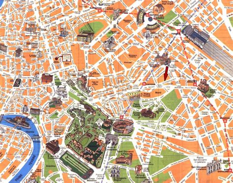 Large Rome Maps For Free Download And Print | High-Resolution And ...