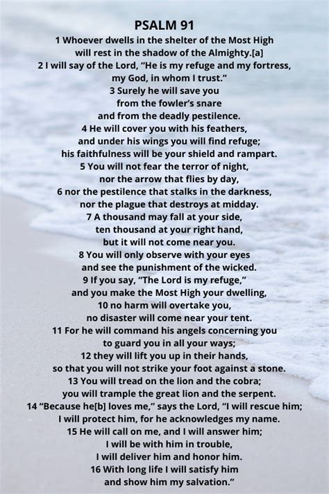 Prayer for protection psalm 91 - CHURCHGISTS.COM