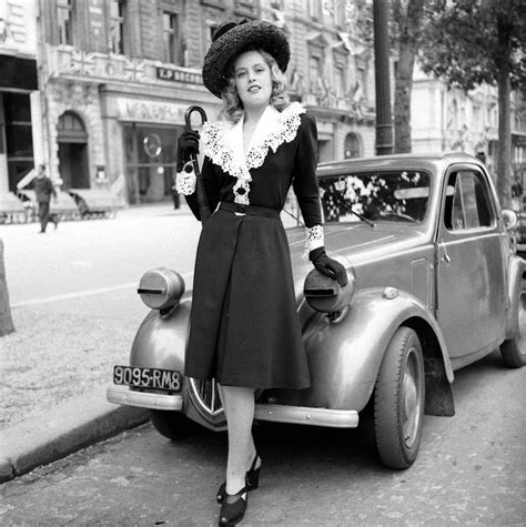 Beautiful Women's Fashion in Post-Liberation Paris, 1944 ~ Vintage Everyday