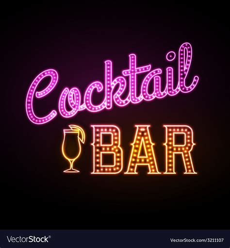 Cocktail Bar Neon Sign